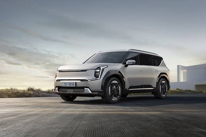 기아 플래그십 전기 SUV EV9 [기아 제공]