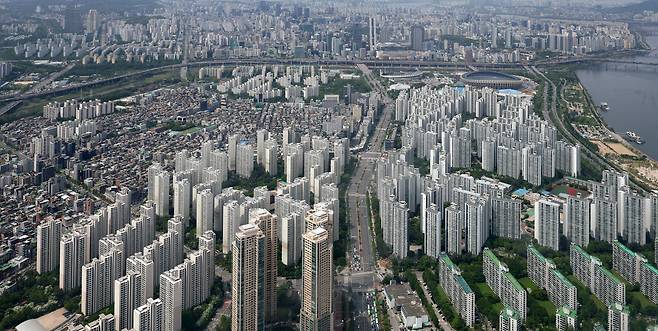 서울 강남권 아파트 단지의 모습. 뉴시스