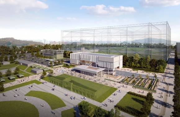 5·18기록물 보존시설 공모에 선정된 작품 ‘기억에서 기록으로’ 조감도. 광주광역시 제공