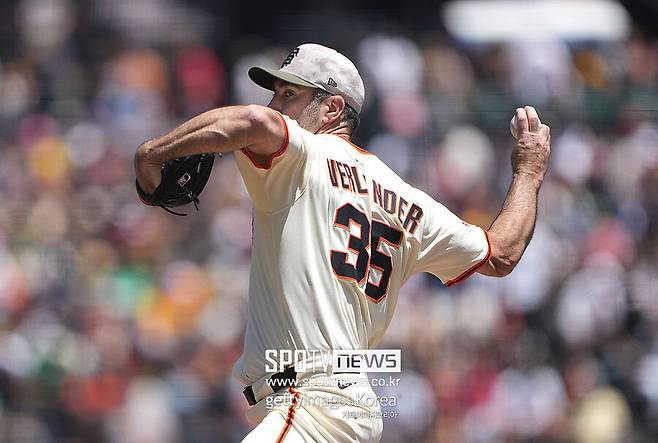 ▲ 샌프란시스코 선발 저스틴 벌랜더.