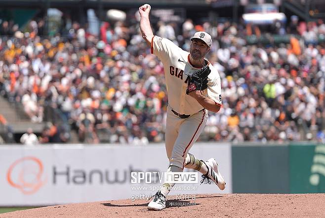 ▲ 저스틴 벌랜더는 19일(한국시간) 애슬래틱스와 경기에서 4이닝 5볼넷 2실점으로 강판당하면서 시즌 첫 승에 실패했다. 이날 경기가 10번째 등판이었다.