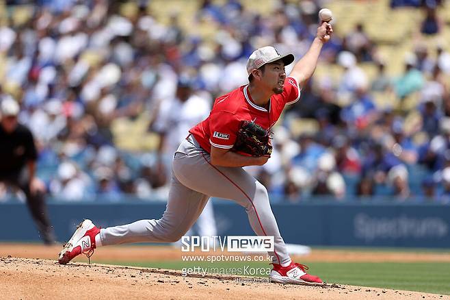 ▲ 불펜이 동점을 허용하면서 시즌 첫 승이 무산된 기쿠치 유세이.