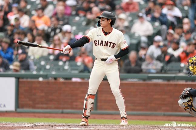 타격 준비 중인 이정후. /AFPBBNews=뉴스1