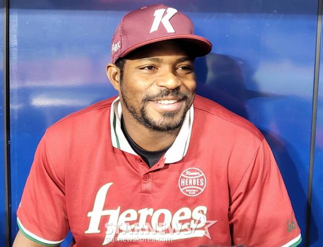 키움 히어로즈 시절 야시엘 푸이그. /사진=안호근 기자