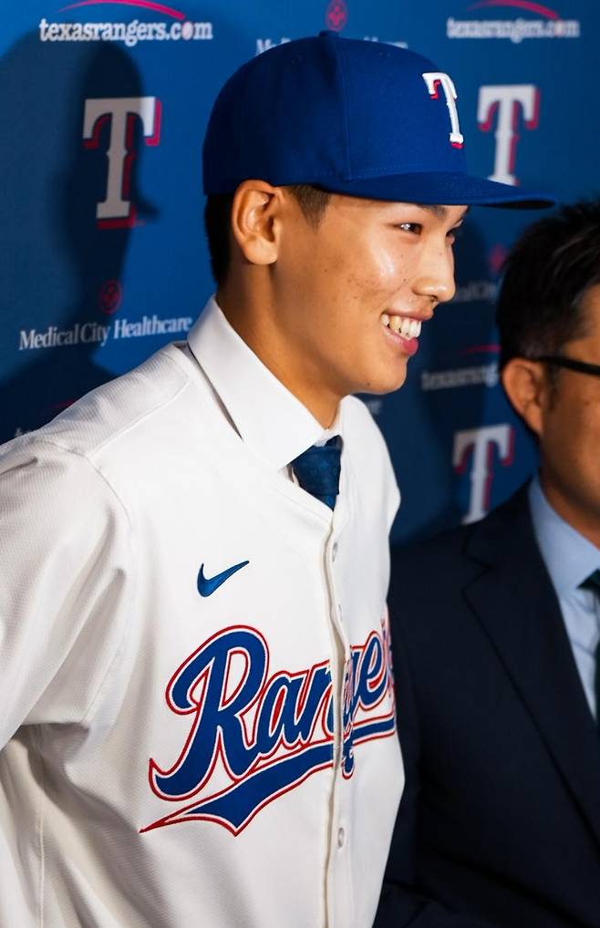 텍사스 레인저스에 입단한 김성준. /사진=리코스포츠에이전시 제공