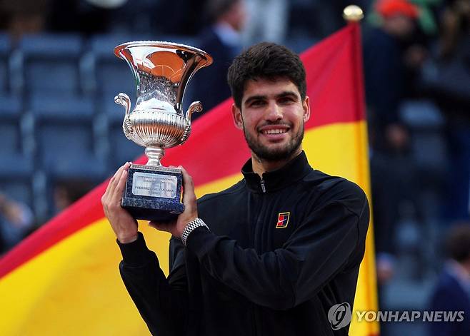 우승 알카라스 [로이터=연합뉴스]