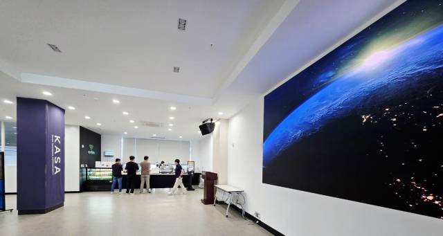 우주항공청 청사 내부 모습./우주항공청/