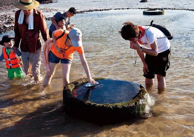 이호테우해변 용천수 / 사진=제주연구원