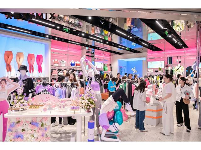 중국 저장성 원링에 문을 연 젝시믹스 중국 10호점/사진제공=젝시믹스