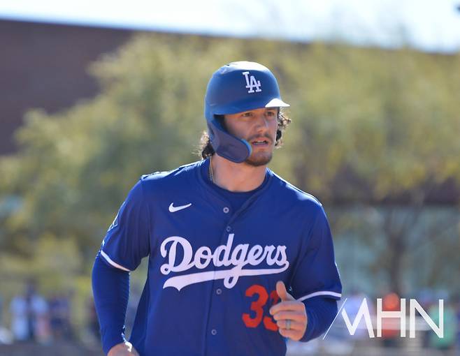 (20일(한국시간) 마이너리그로 강등된 외야수 제임스 아웃맨)