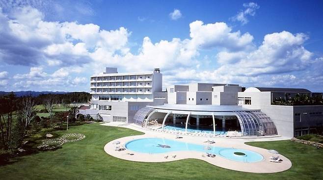 일본 가고시마에 있는 사츠마골프&온천리조트 전경