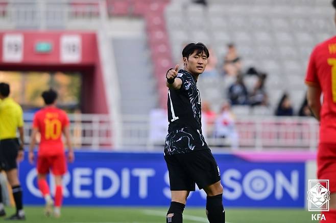 미네소타에서 활약 중인 정상빈이 스웨덴 명문 말뫼FF의 레이더망에 포착됐다. (대한축구협회 제공) 2024.4.20/뉴스1