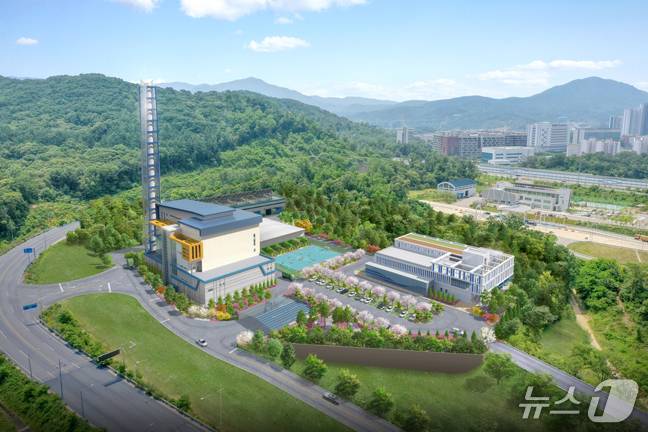 과천시 자원정화센터 조감도.(과천시 제공)