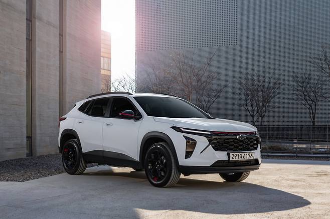 쉐보레 소형 스포츠유틸리티차(SUV) '트랙스 크로스오버' 레드라인<자료사진>(GM 한국사업장 제공).