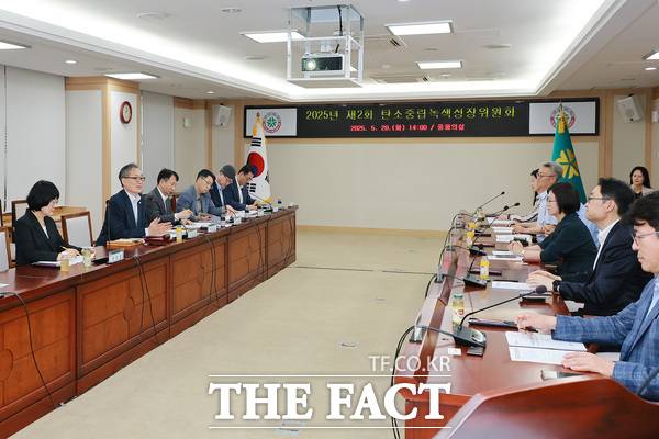 대전시가 20일 2050 탄소중립녹색성장위원회 회의를 개최하고 '탄소중립·녹색성장 기본계획'을 점검했다. /대전시