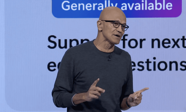 사티아 나델라 마이크로소프트 최고경영자(CEO). (사진=마이크로소프트 빌드 2025 캡처)