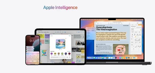 애플 인텔리전스 ./애플 제공