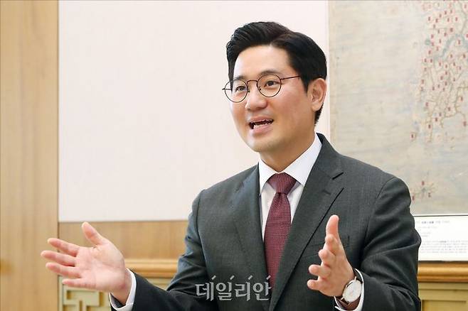 이민찬 국민의힘 중앙선거대책위원회 대변인 ⓒ데일리안 홍금표 기자