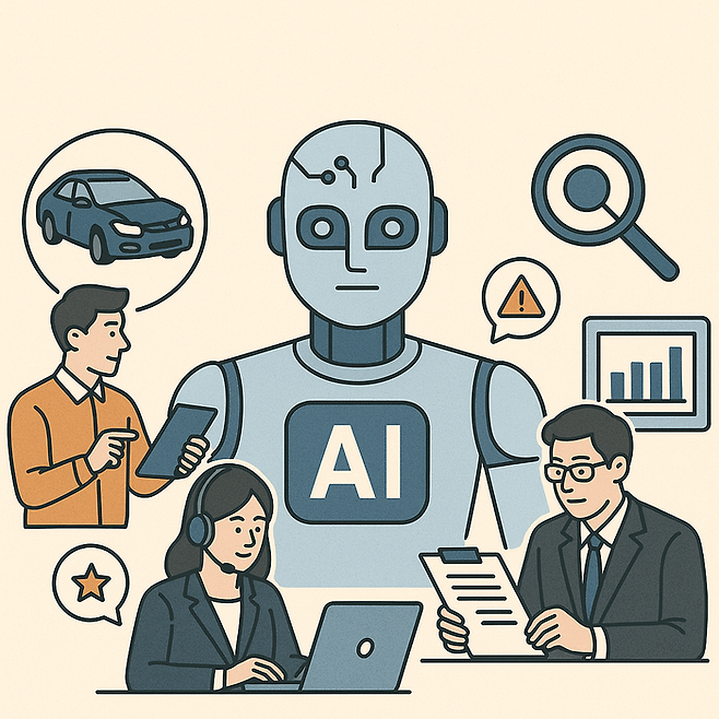 보험업계가 인공지능(AI) 기술을 적극 도입하며 업무 효율성과 고객 경험 개선에 나서고 있다. 이미지 출처: 챗GPT