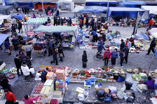 2012년 광양장. 정영신 작가 제공