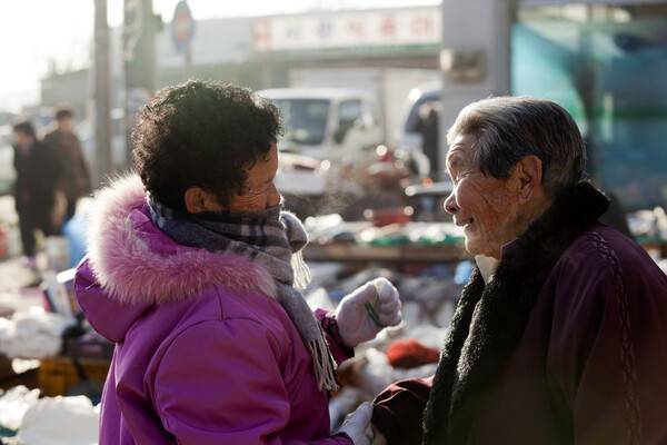 2012년 곡성 옥과장. 정영신 작가 제공