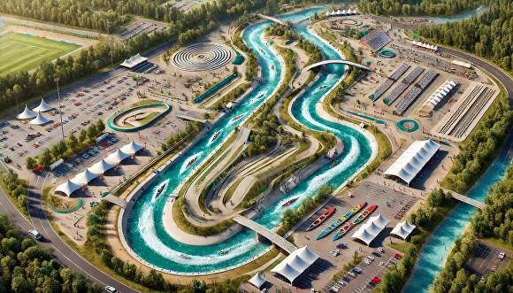 국제카누슬라럼 조감도  [사진=고창군 ]