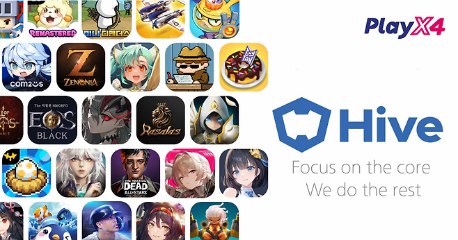 플레이엑스포에 참여하는 컴투스플랫폼. 컴투스홀딩스 제공