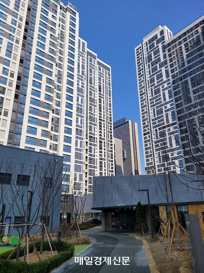 제4차 장기전세주택Ⅱ 모집에서 일부 물량이 공급된 서울 광진구 ‘롯데캐슬 이스트폴’ 아파트 전경. 매경DB