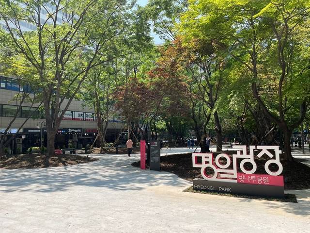 명일광장.강동구청 제공