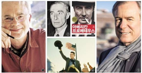 미국의 핵무기 개발 계획 ‘맨해튼 프로젝트’를 이끌었던 과학자  줄리어스 로버트 오펜하이머의 입체적인 면모를 다룬 평전  ‘아메리칸 프로메테우스’는 2023년 오스카상을 휩쓸며 화제를 모은 크리스토퍼 놀란 감독의 영화  ‘오펜하이머’의 기반이 됐다. 그러나 이에 앞서 오펜하이머의 삶을 오페라, 교향곡으로 만들었던 인물이 현대음악의 거장  존 애덤스다. 서울시립교향악단은 오는 23·24일 한국 초연으로 애덤스의 ‘원자폭탄 박사 교향곡’을 선보인다. 세계적 지휘자  데이비드 로버트슨이 지휘한다. 서울시향·존 애덤스 홈페이지·유니버설픽처스 제공