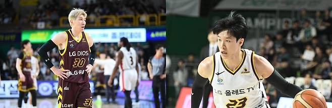 두경민과 전성현. KBL 제공