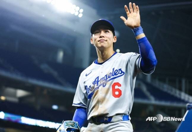 LA 다저스 김혜성. /AFPBBNews=뉴스1