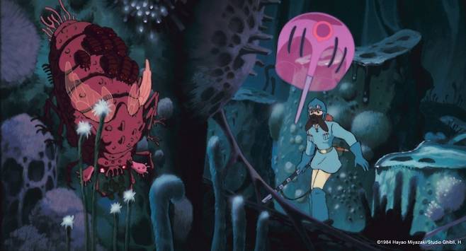 6월 개봉 '바람계곡의 나우시카' 세계관 스틸 14종 공개