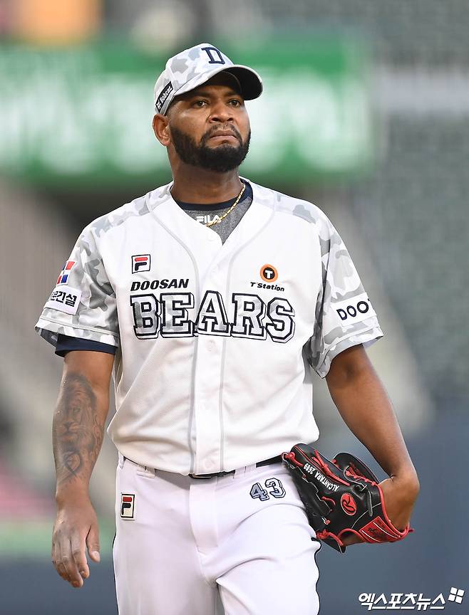 지난 18일 KBO리그 키움 히어로즈와 계약이 최종 확정된 도미니카공화국 출신 투수 라울 알칸타라. 사진 엑스포츠뉴스 DB