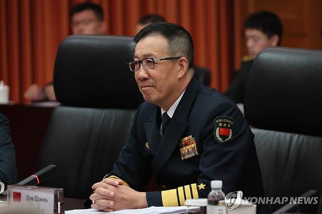 둥쥔 중국 국방부장 [EPA=연합뉴스 자료사진]