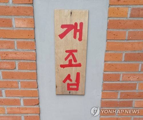 개조심 ※ 위 사진은 기사 내용과 직접적인 관련이 없습니다. [연합뉴스 자료사진]