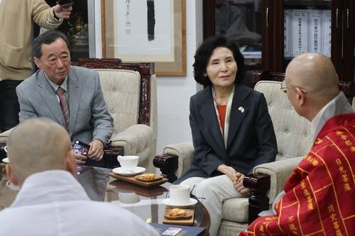 국민의힘 김문수 대선 후보 배우자 설난영 여사 [국민의힘 제공]