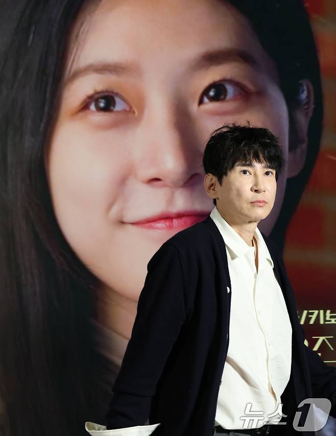 공동 연출을 맡은 이선정 감독이 21일 서울 송파구 롯데시네마 롯데월드타워점에서 열린 고(故) 김새론 배우의 유작인 영화 '기타맨' 언론 시사회에 참석하고 있다. 오는 30일 개봉을 확정한 '기타맨'은 고된 현실 속에서도 음악과 인연을 통해 희망을 찾으려는 천재 기타리스트의 상실과 사랑, 여정을 그린 음악 영화다. 2025.5.21/뉴스1 ⓒ News1 권현진 기자