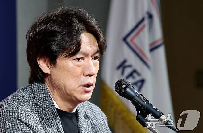 홍명보 대한민국 축구 국가대표팀 감독/뉴스1 ⓒ News1 임세영 기자