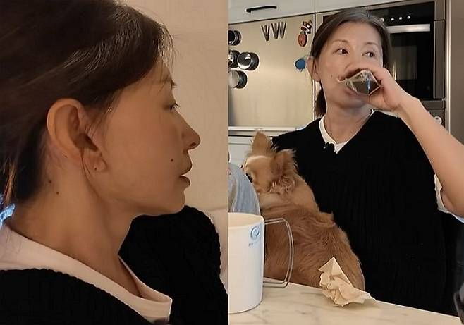 배우 이미숙. 사진|이미숙 유튜브