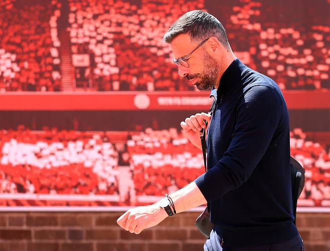 레스터 시티의 뤼트 판니스텔로이. 로이터연합뉴스