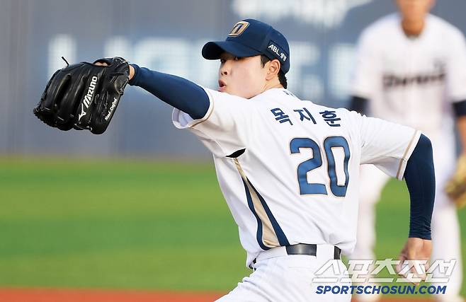 3경기 연속 5이닝 이상을 책임진 NC 선발 목지훈.