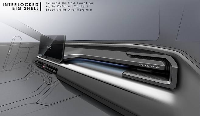 토요타 RAV4 (Toyota RAV4 Design Sketch)