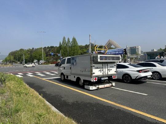 대전시 지반침하 현상 탐지차량. 대전시 제공