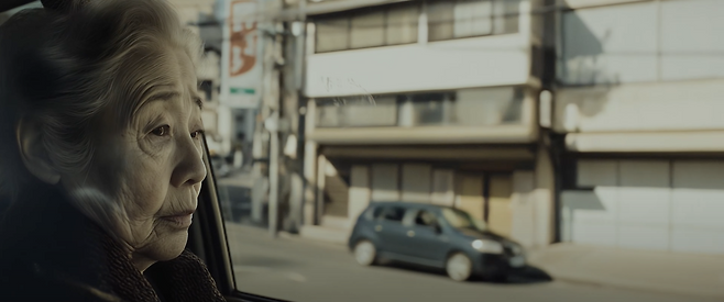 김형준, 홍재의 감독은 AI 기술로 인물의 주름과 표정 등을 생동감 있게 표현했다. 한국콘텐츠진흥원 제공