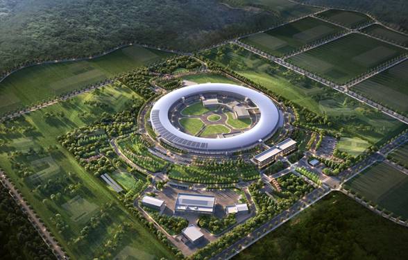 다목적 방사광가속기 조감도. (충북도 제공)