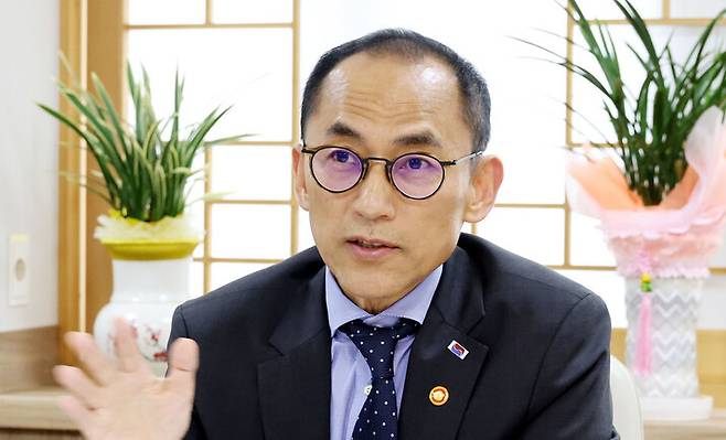 고학수 개인정보보호위원장. 김경호 선임기자 jijae@hani.co.kr