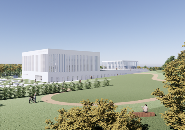 전북 전주시 장동 혁신도시 일원에 들어서는 대표도서관 조감도. 전북도 제공