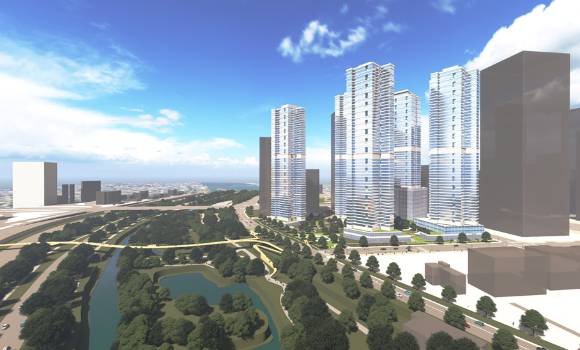 여의도 광장아파트 재건축 정비사업 투시도. [사진=영등포구]