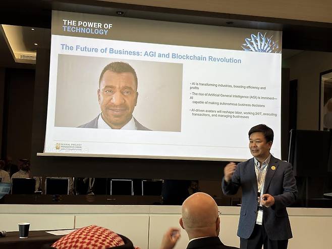 ▲ 블룸테크놀로지 문영배 부사장